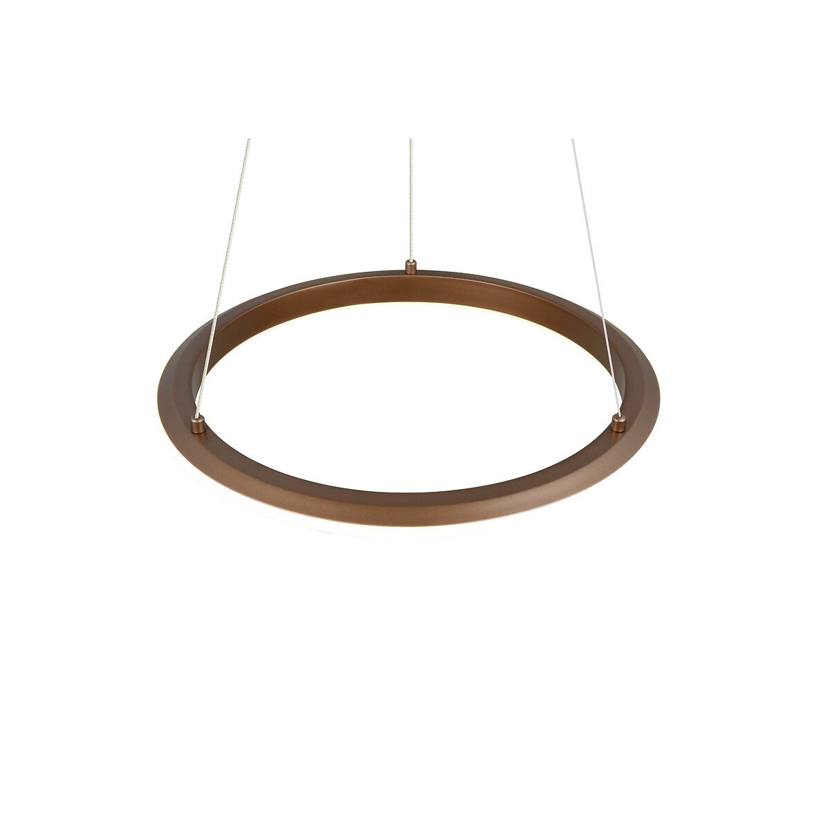 Suspensão Amador, da Trio Lighting castanho, TRIO LIGHTING