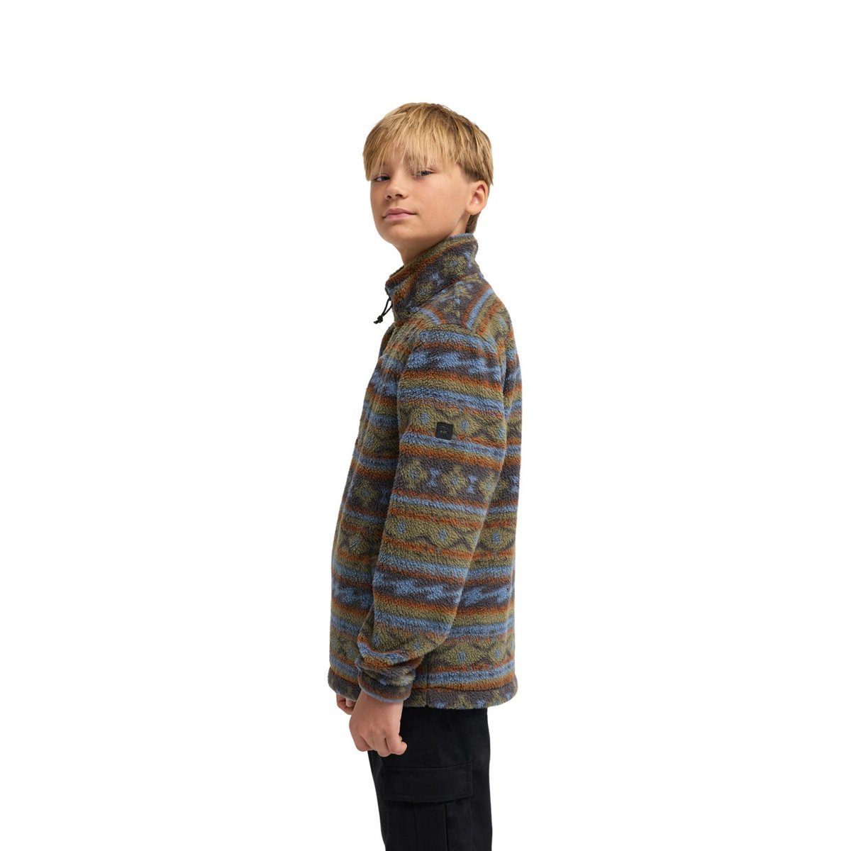 Polaire demi-zip BOUNDARY MOCK Y noir raven, BILLABONG