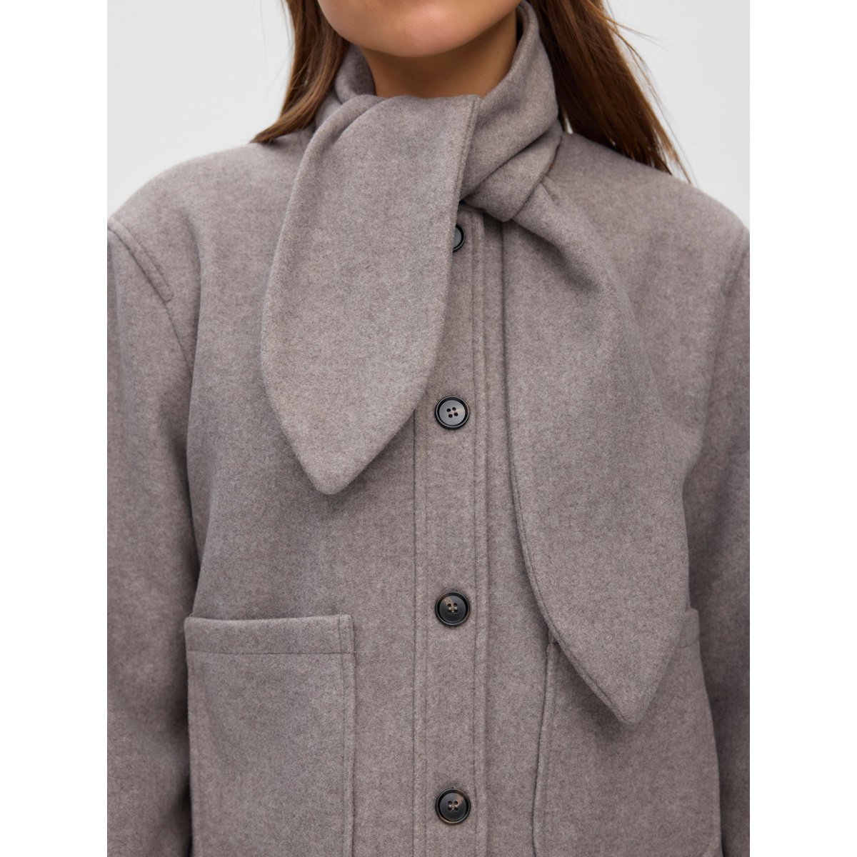 Manteau grise - driftwood 1, VERO MODA
