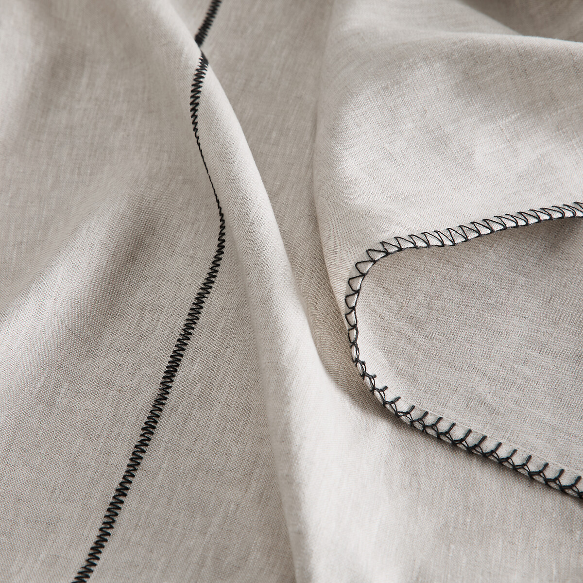 Tojos Washed Linen Curtain natural, AM.PM