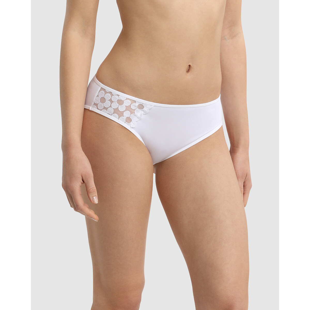 Slip midi dim pur coton outlet