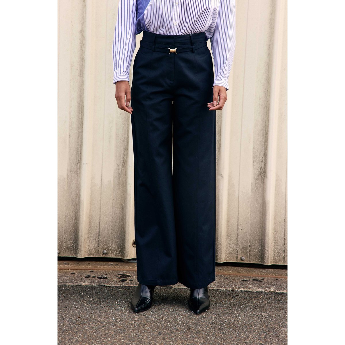 PANTALON uni PARLIN 25-marine, LA PETITE ETOILE
