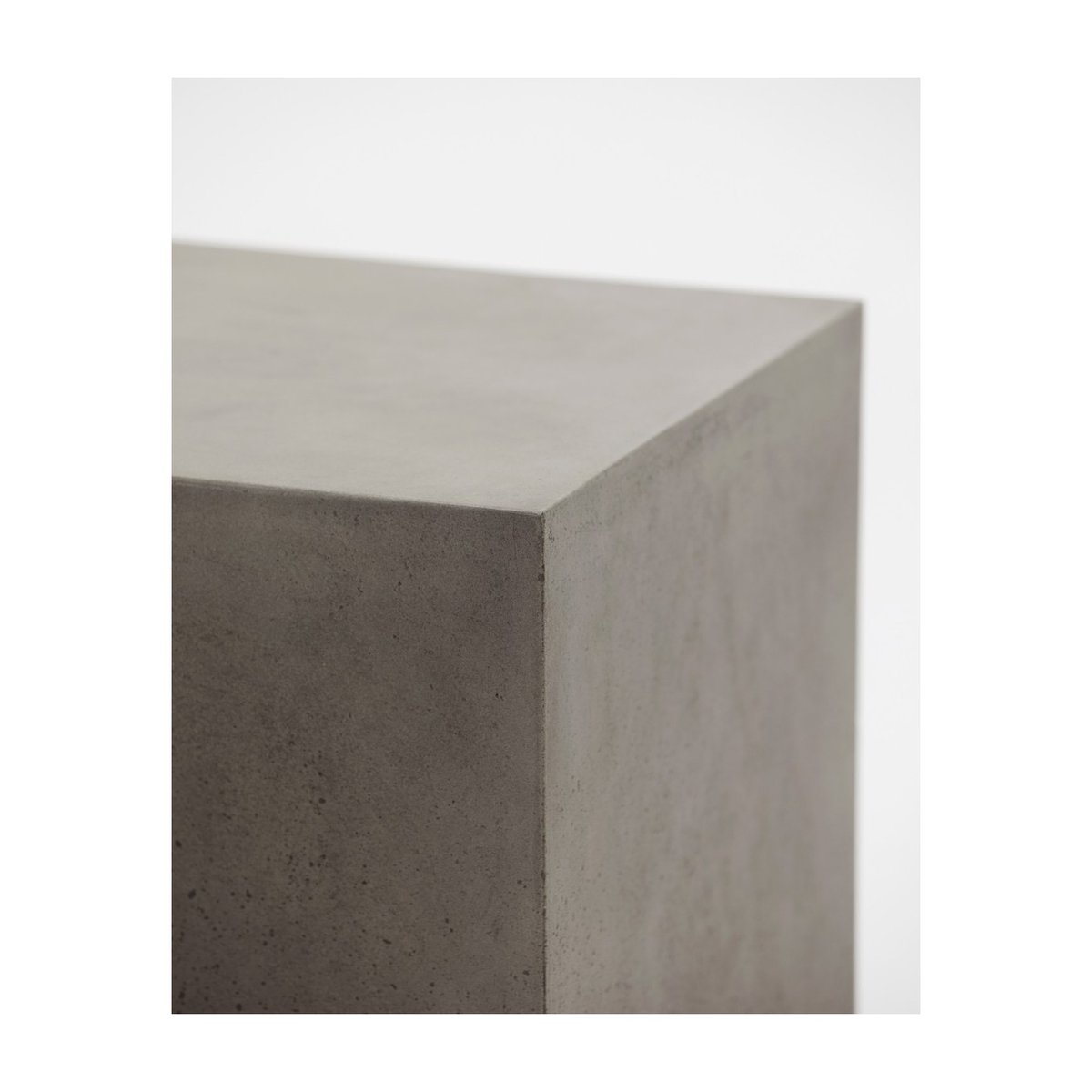 Banc en béton Ceme gris, HOUSE DOCTOR