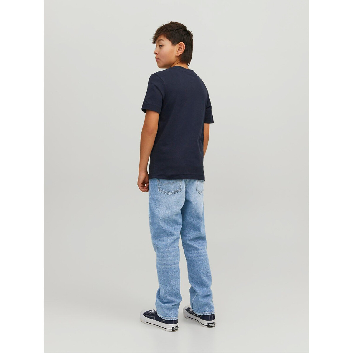 Jean coupe loose bleu jean clair, JACK & JONES JUNIOR