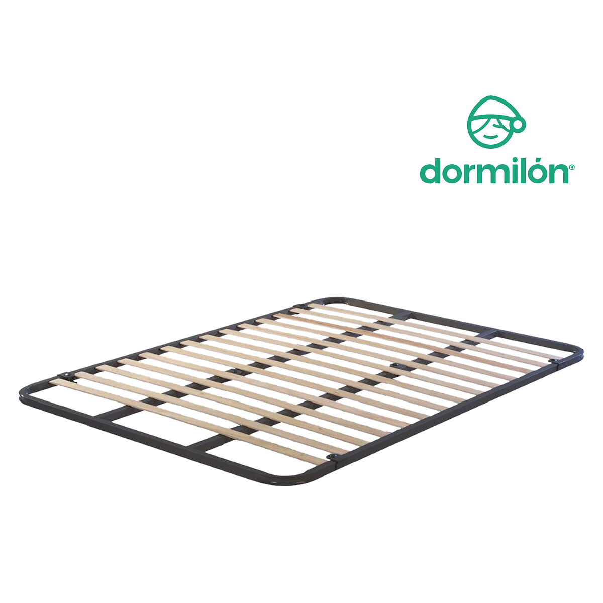 Estrado Lamiflex Dormilón com pés metálicos, MOLAFLEX preto , MOLAFLEX
