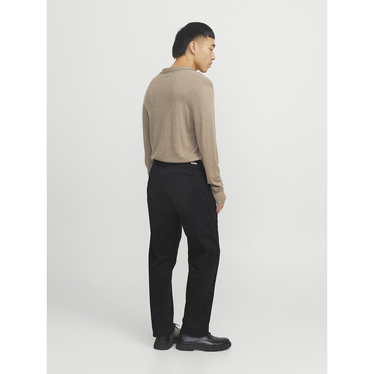 Pantaloni chino stretch nero , JACK & JONES