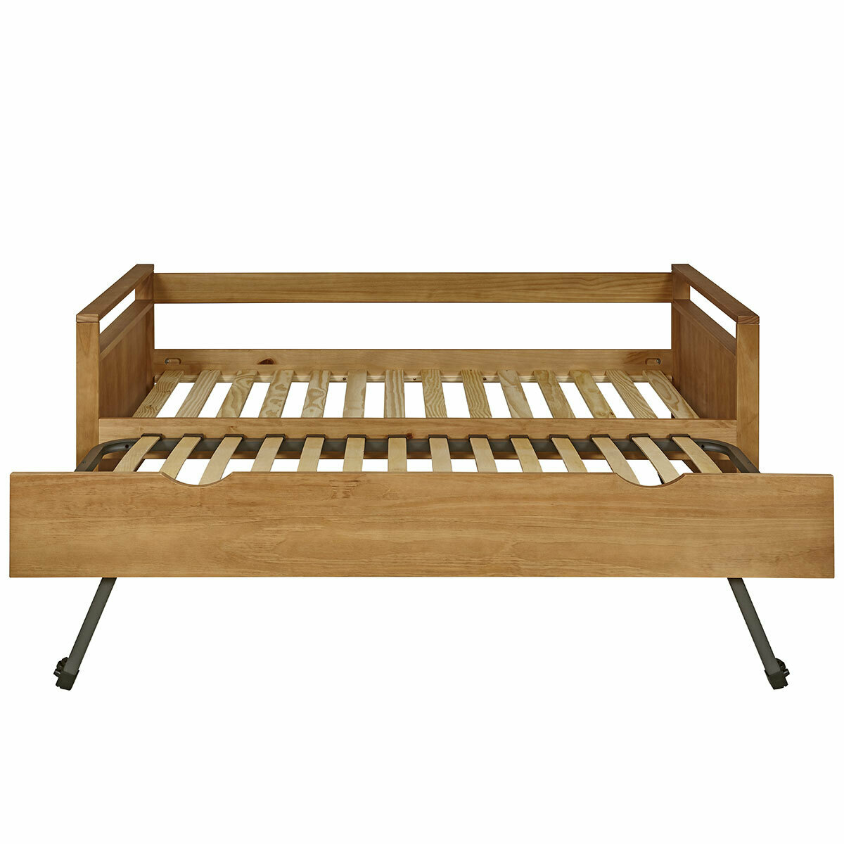Lit banquette gigogne Bois massif IVY bois, AKITEN RETAIL