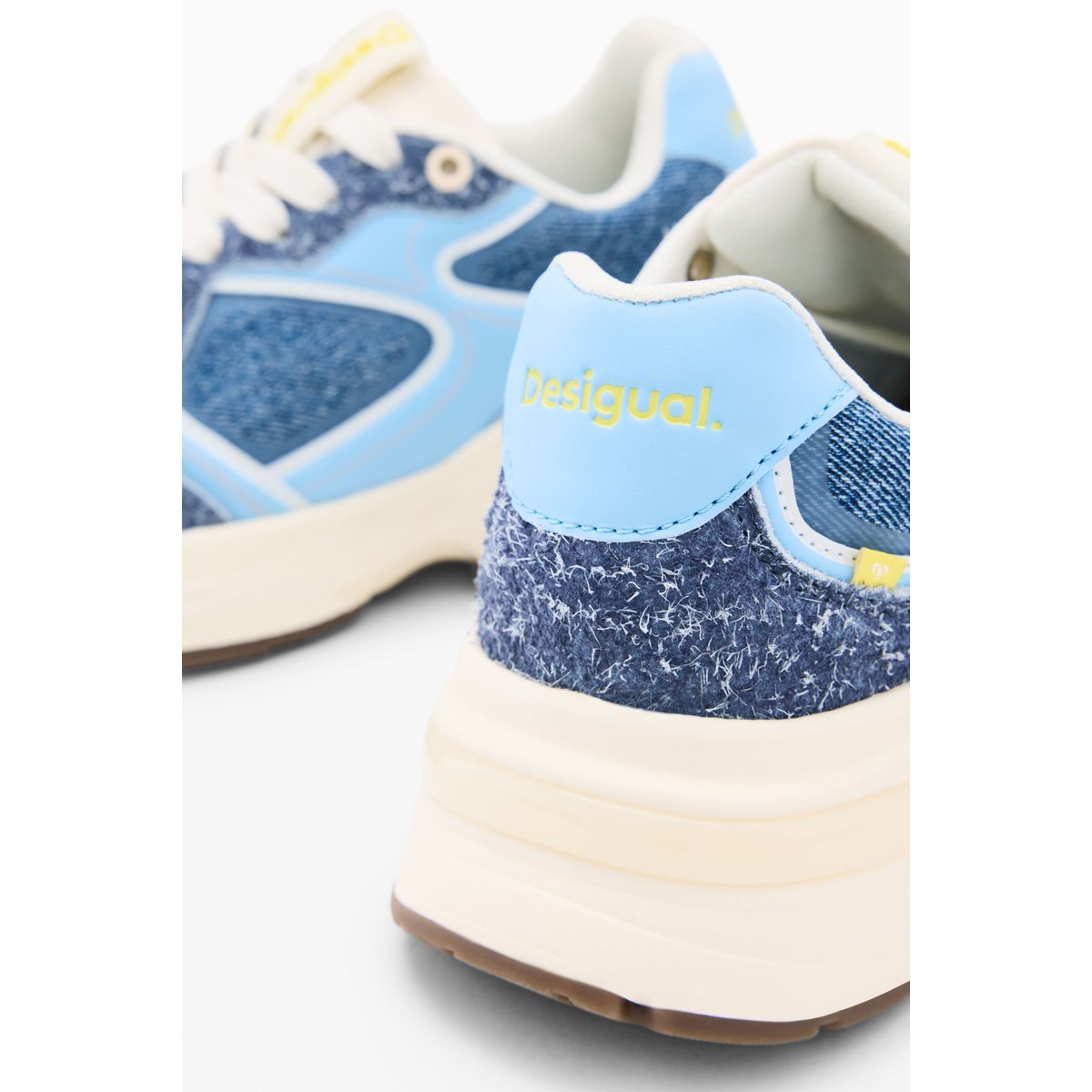 Baskets runner combinées bleu, DESIGUAL