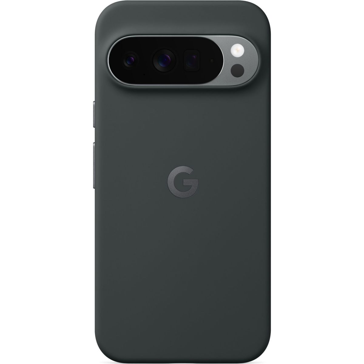 Coque Pixel 10 Pro XL Noir Volcanique couleur unique, GOOGLE