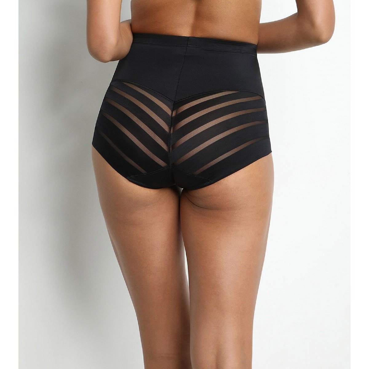 Culotte a vita alta modellante nero , DIM