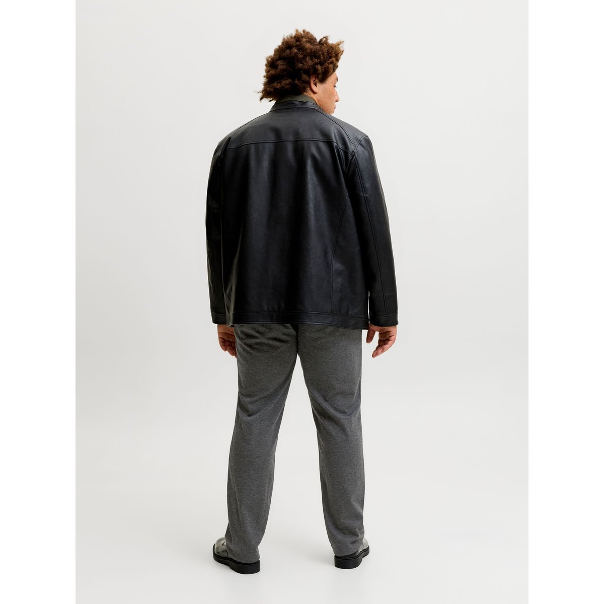 Pantalon Chino dark grey melange, JACK & JONES
