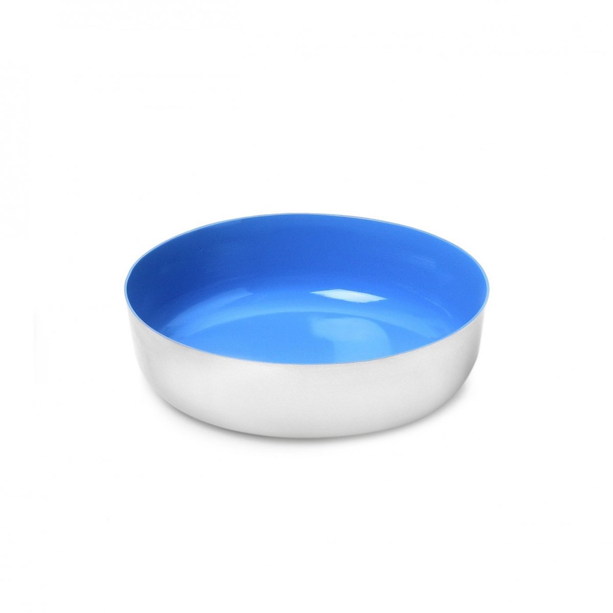 Plateau Rond en Aluminium Diamètre 14cm bleu, ICHENDORF