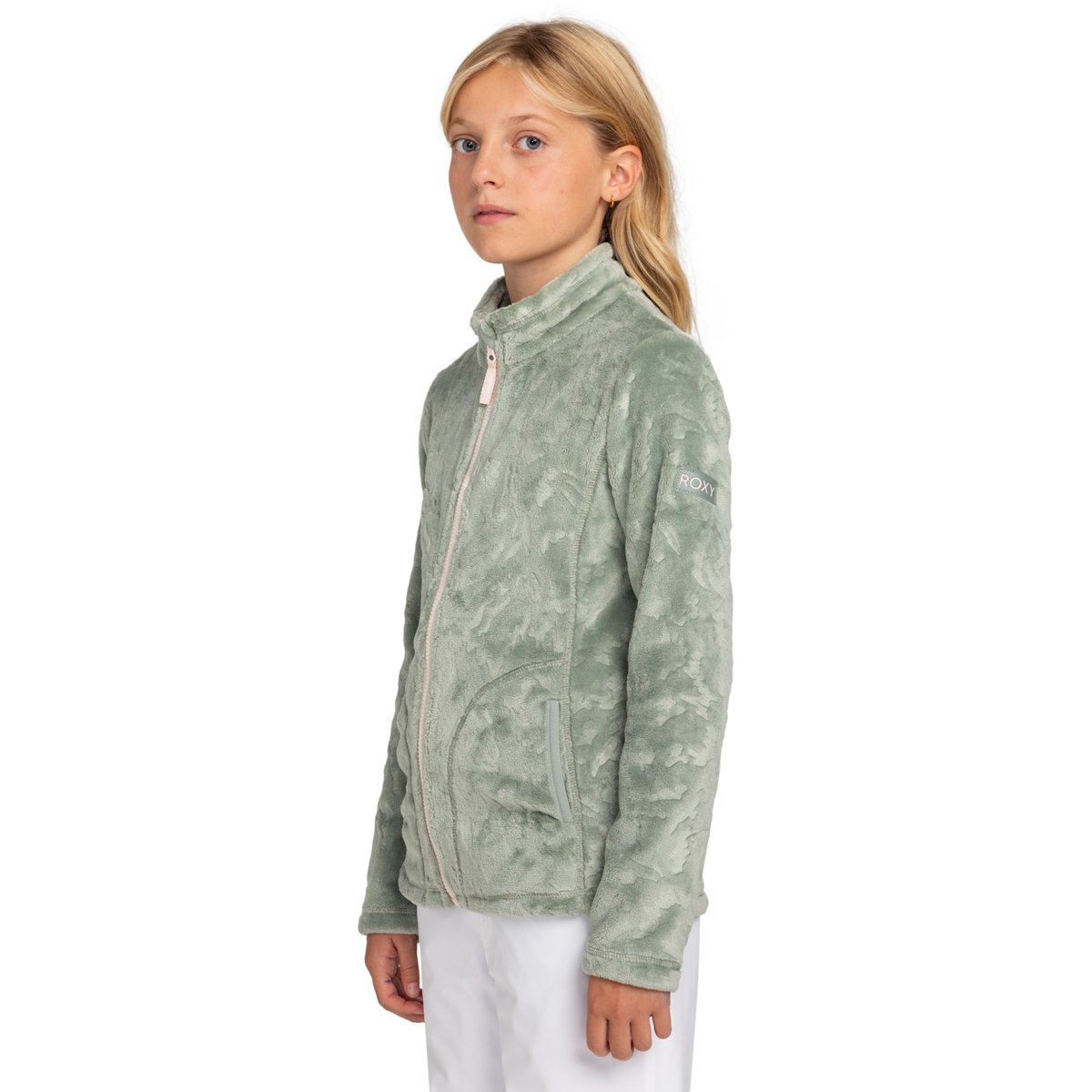 Sweat zippé IGLOO. vert lily pad, ROXY