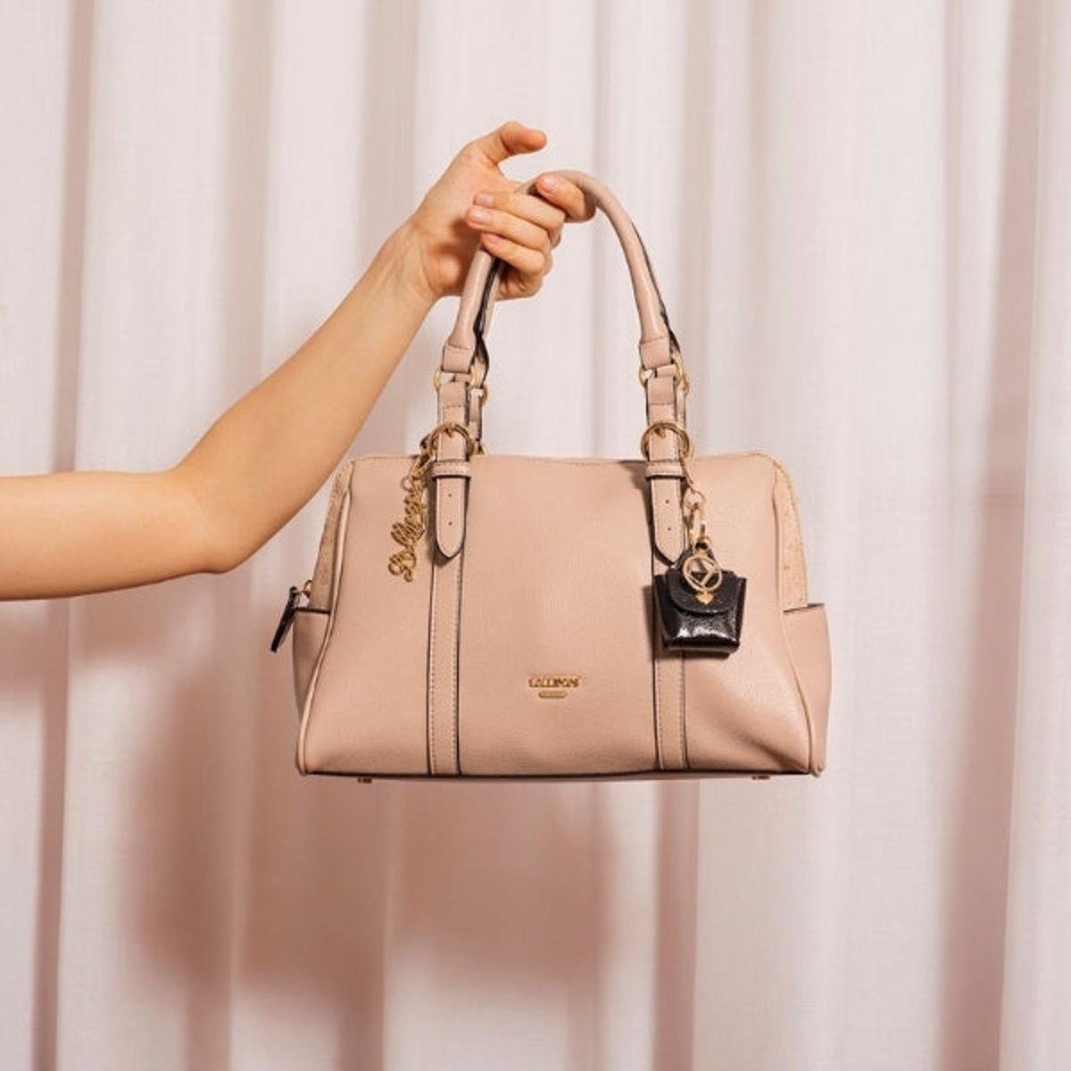 Sac bowling M Tobi doré,taupe, LOLLIPOPS