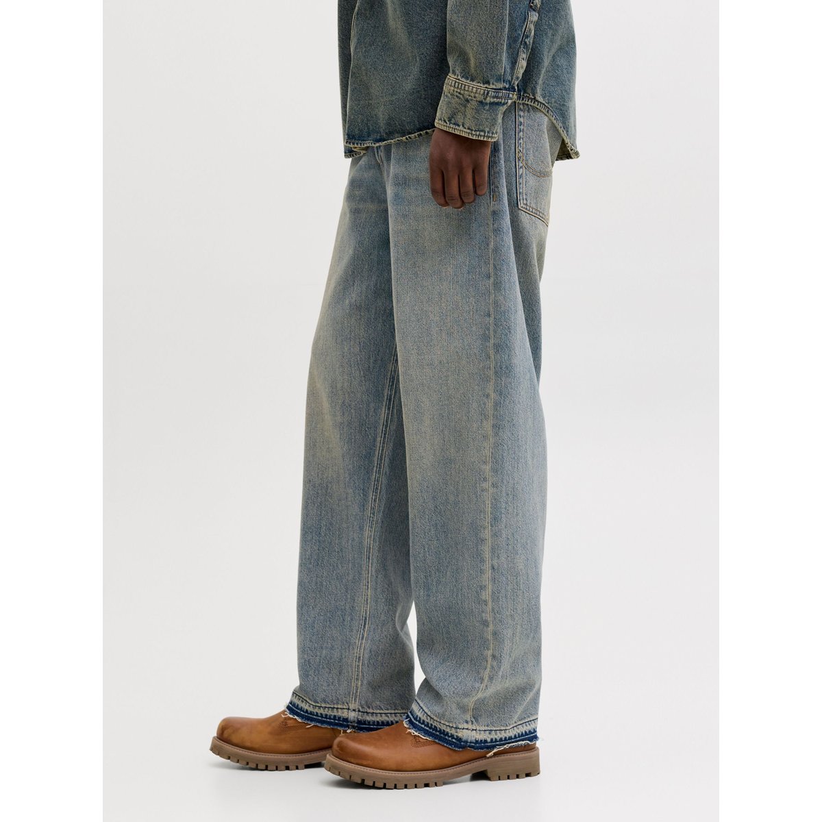 Jean Baggy Fit blue denim, JACK & JONES