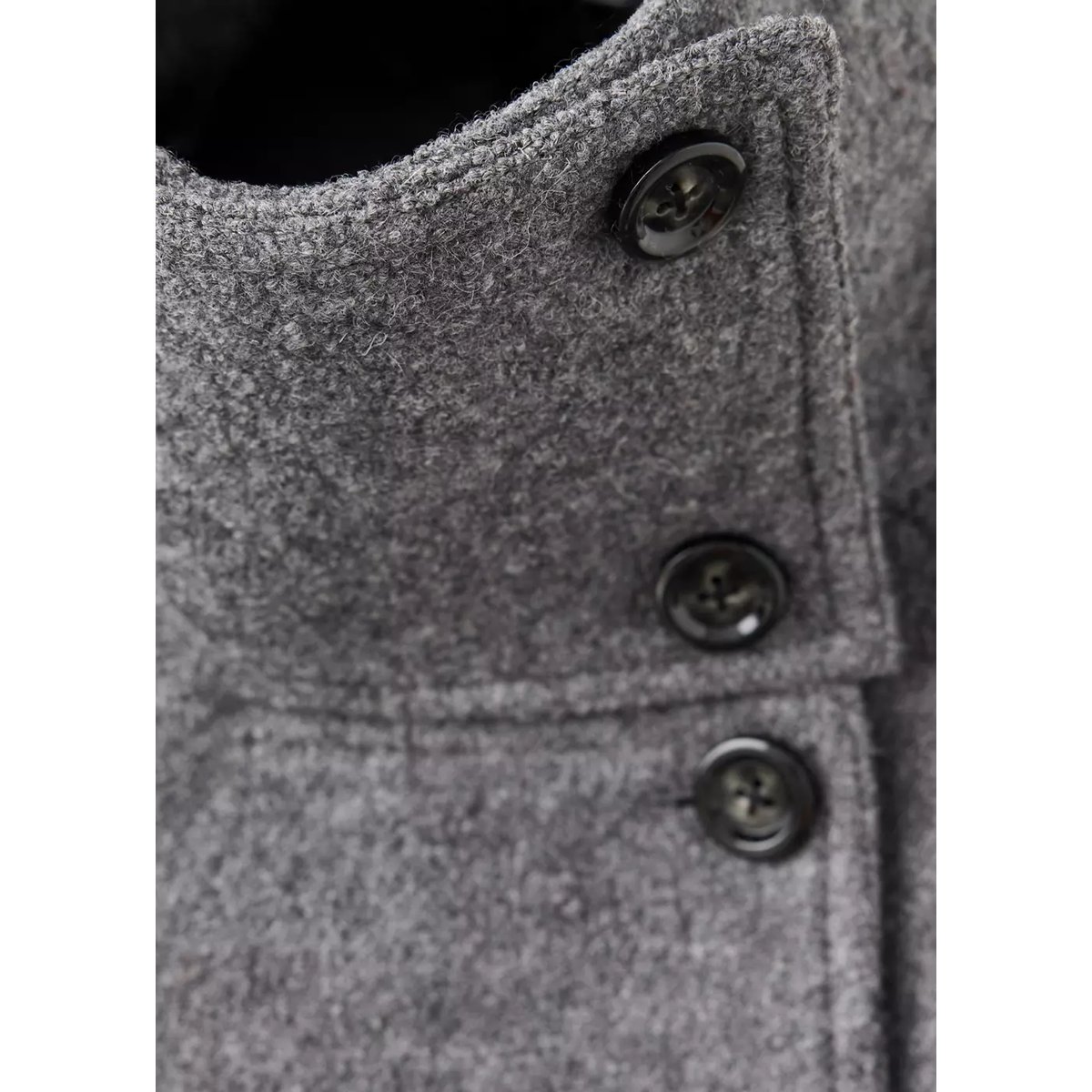 Manteau shoper gris, MANGO