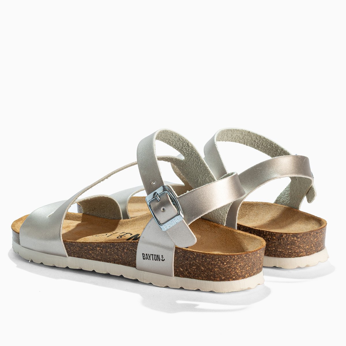 Sandales JAVEA argent, BAYTON