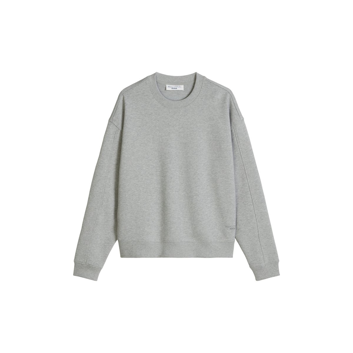 Sweat-shirt en coton biologique gris, MARC O’POLO DENIM