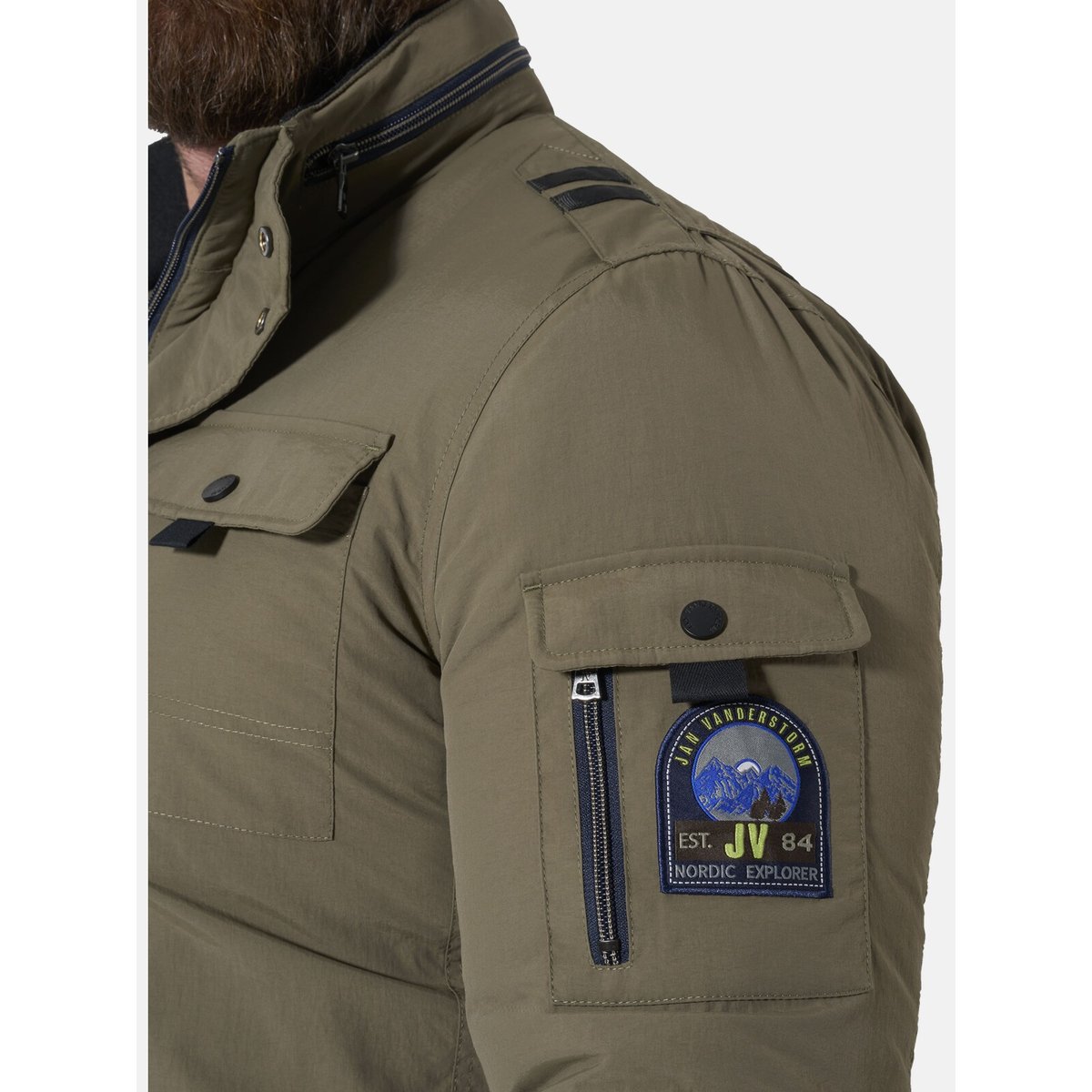 Veste outdoor NIVIN olive, JAN VANDERSTORM