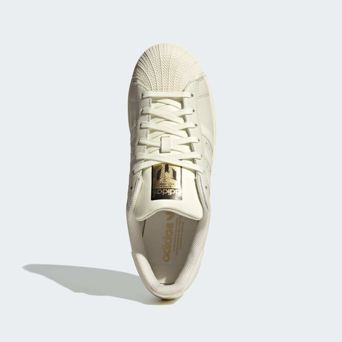 Chaussure Superstar Messi Chaussure Superstar Messi ivory / ivory / gold metallic, adidas Performance