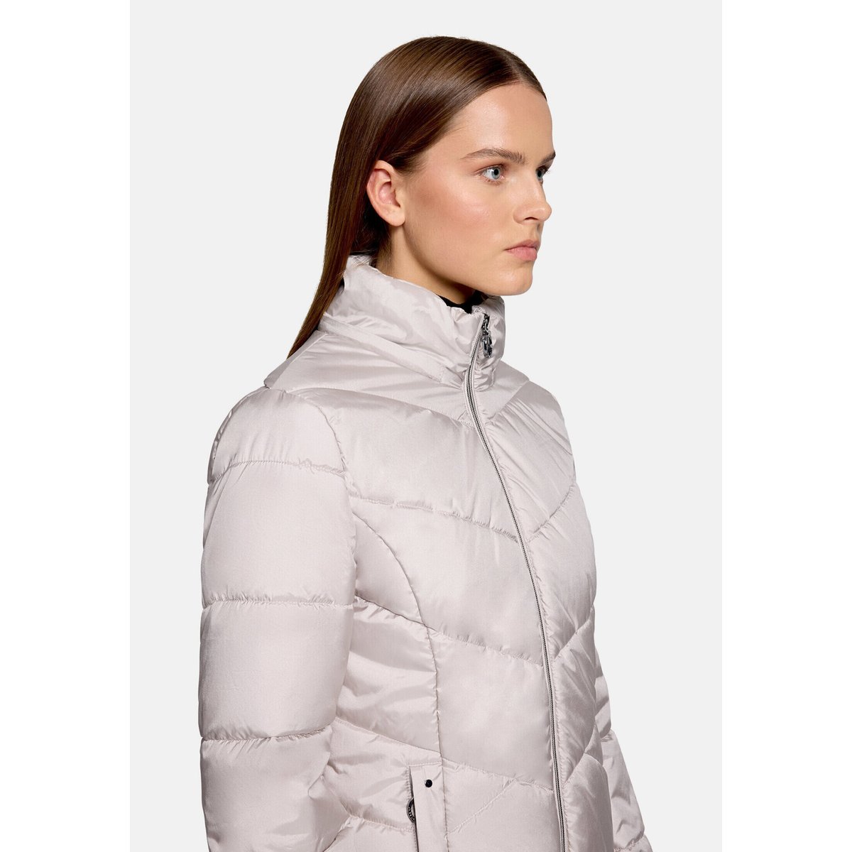 Veste outdoor à capuche amovible silver cloud, BETTY BARCLAY