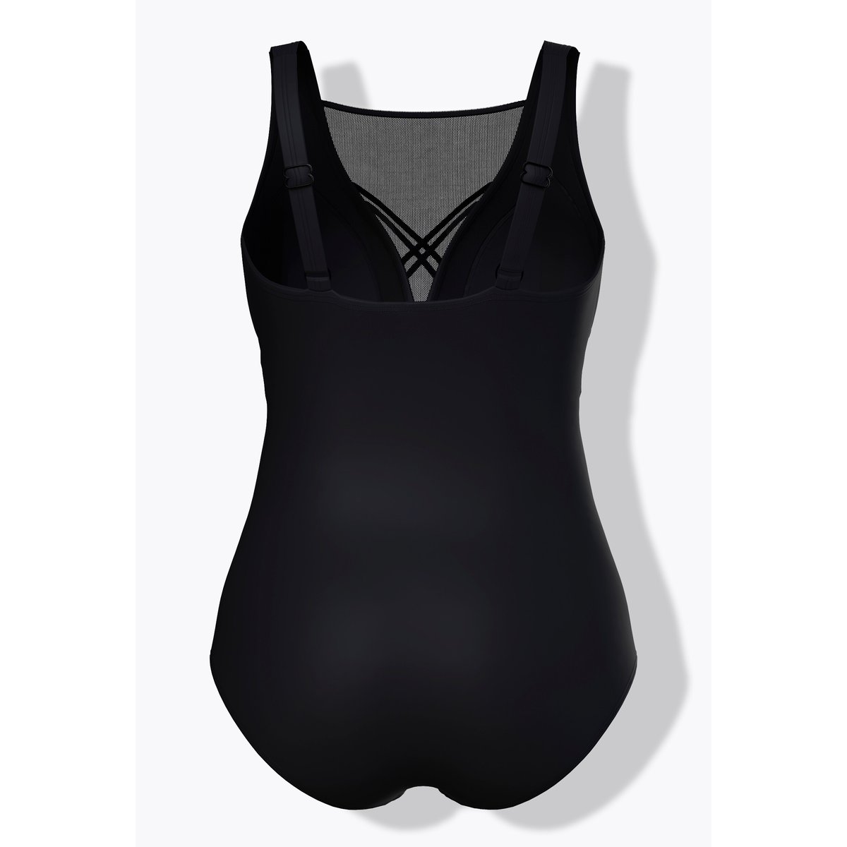Maillot de bain avec bonnets souples noir, ULLA POPKEN