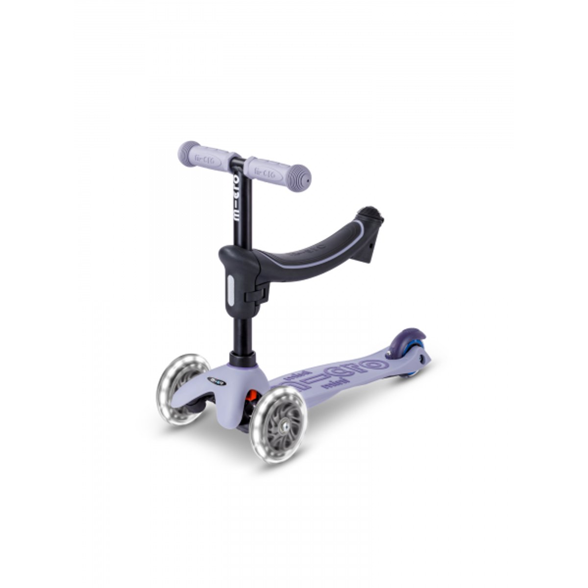 Micro Mini2Grow 2.0 LED - Lavande violet, MICRO MOBILITY
