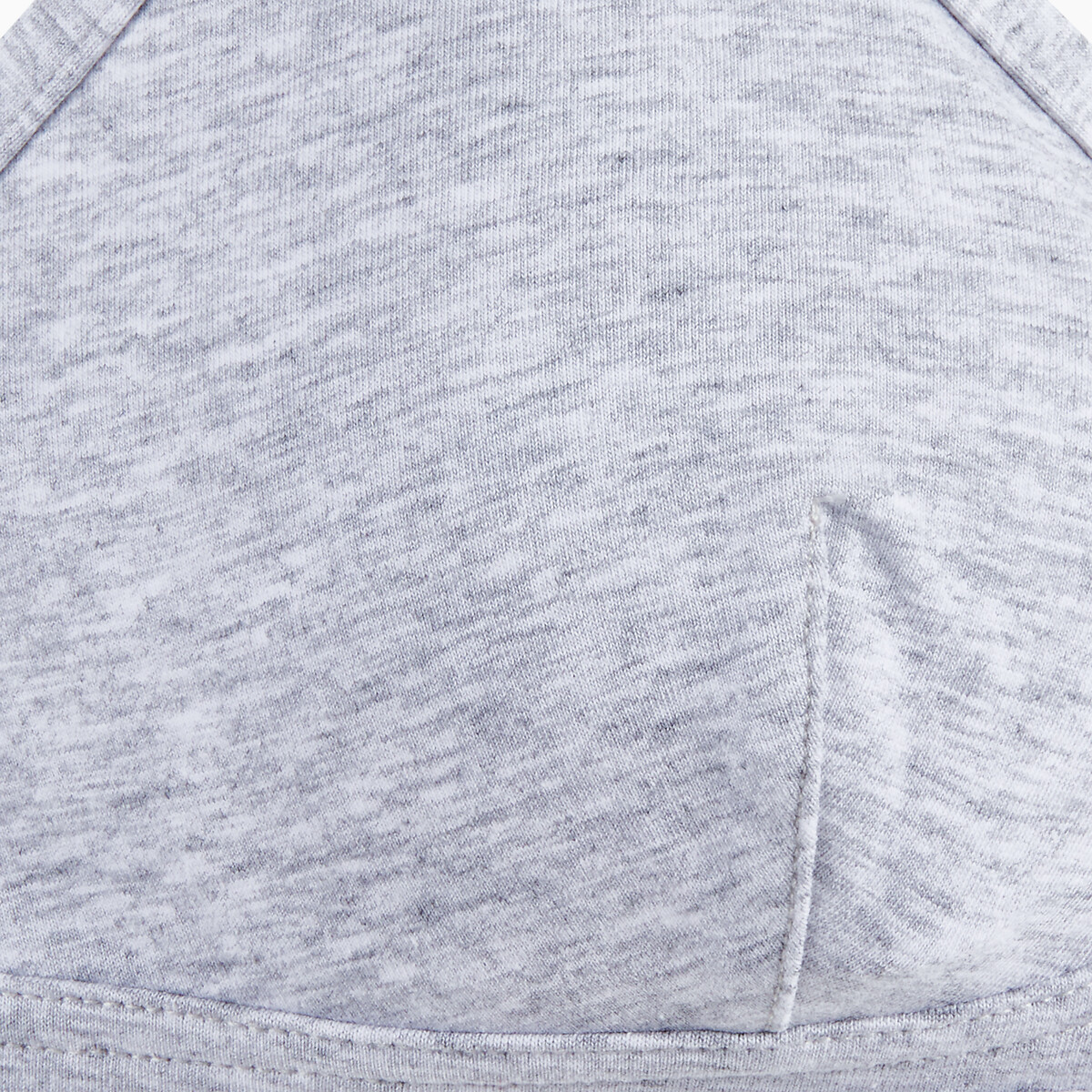 Lot de 3 soutiens-gorge triangles paddés noir + blanc + gris, LA REDOUTE COLLECTIONS