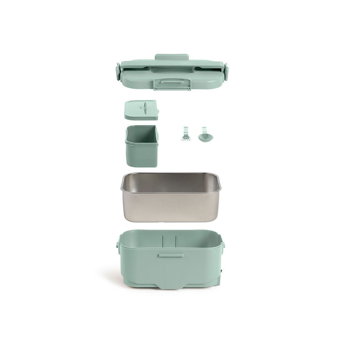 Lunch box chauffante vert, LIVOO