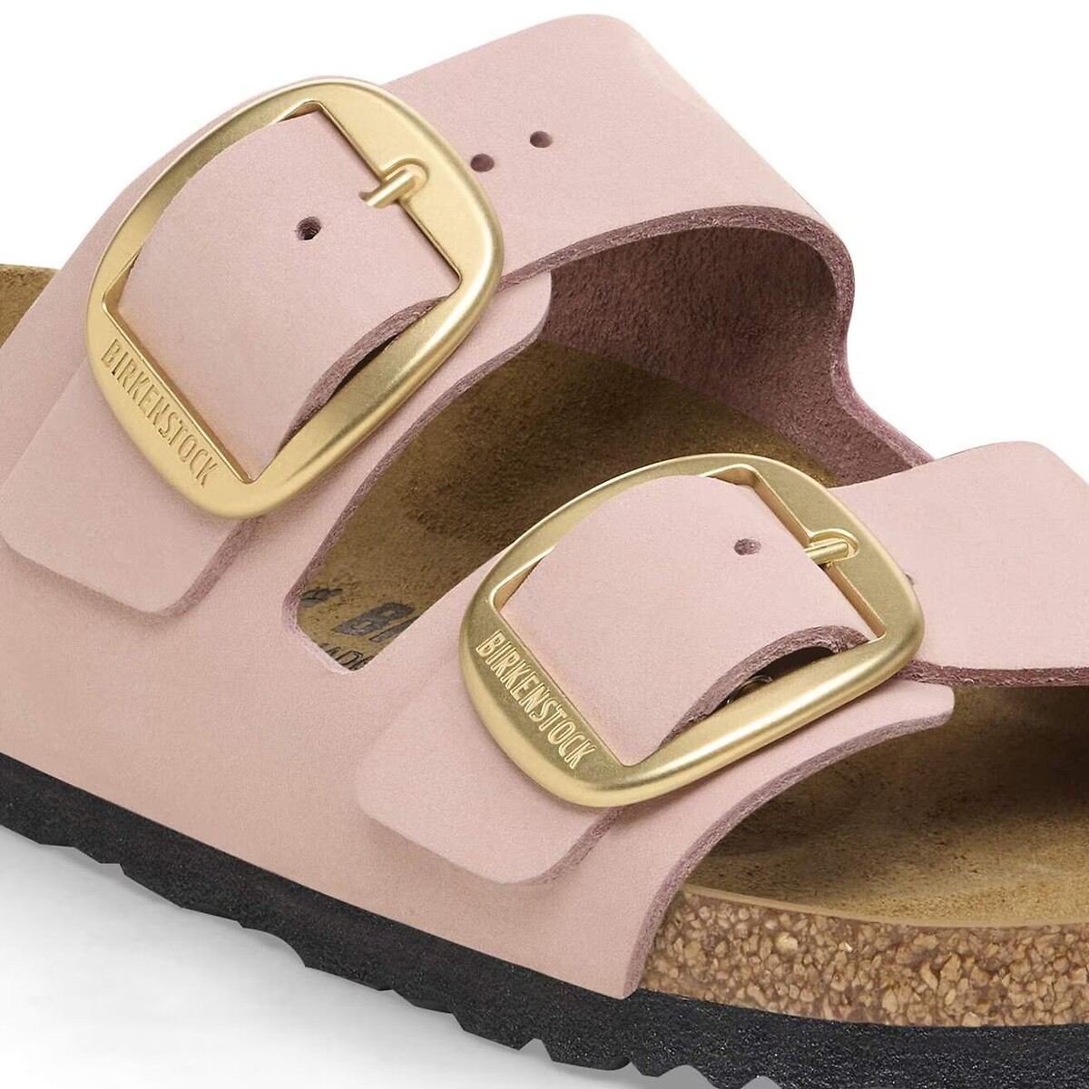Arizona Big Buckle Double-Strap Mules pale pink, BIRKENSTOCK