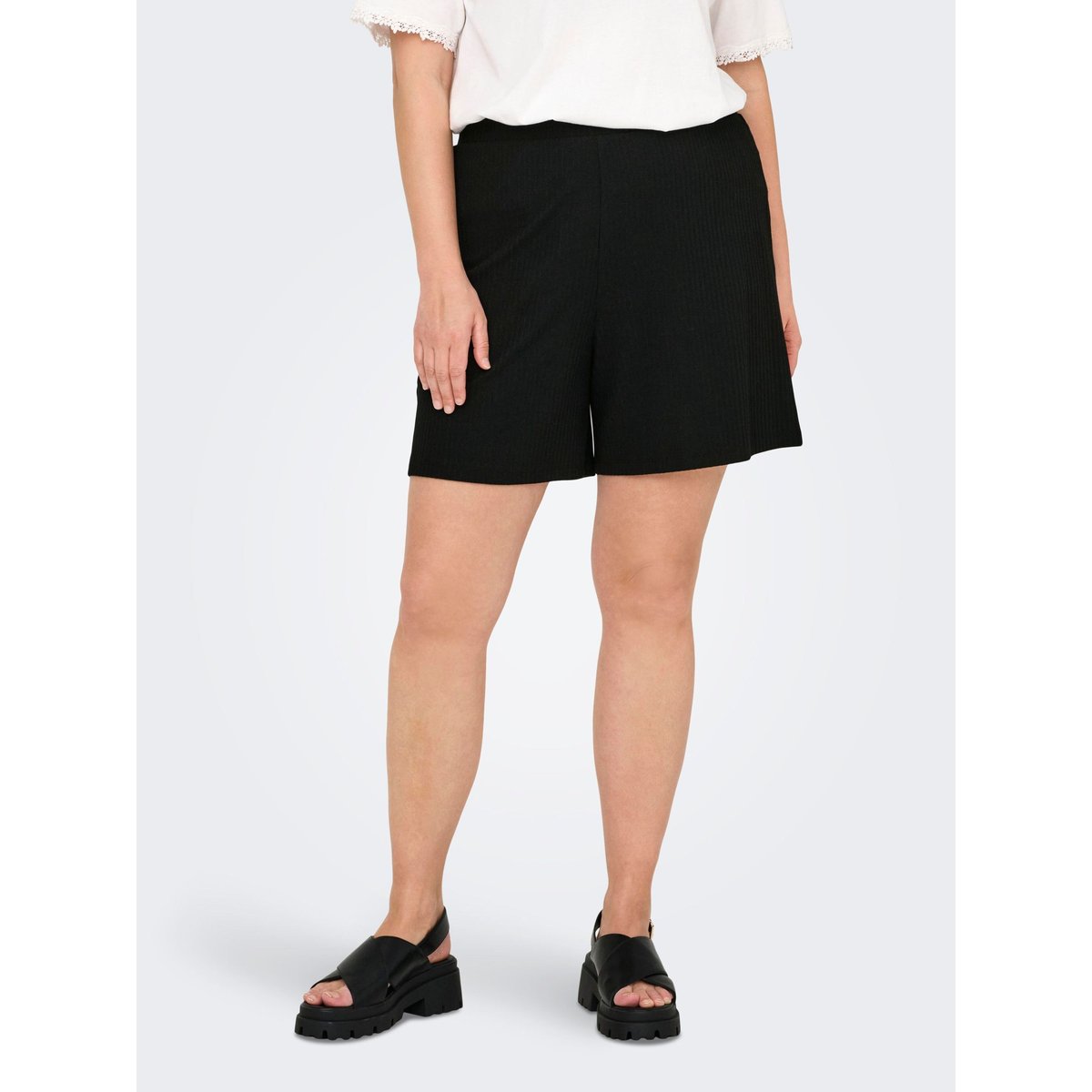 Short noire - black, ONLY CARMAKOMA