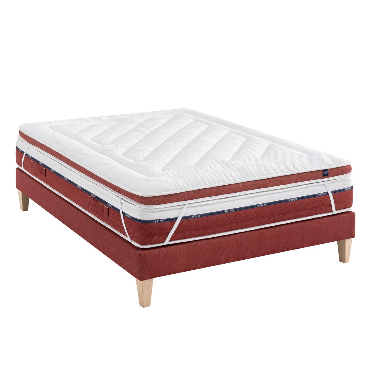 Surmatelas latex ferme Crépuscule blanc, SOMEO