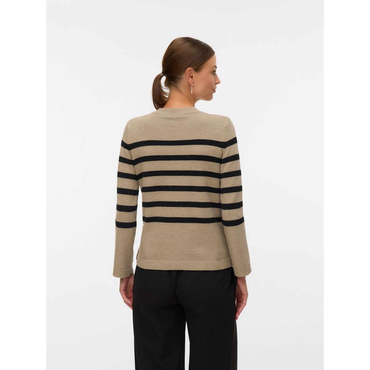 Pull En Maille natural melange, MAMA LICIOUS