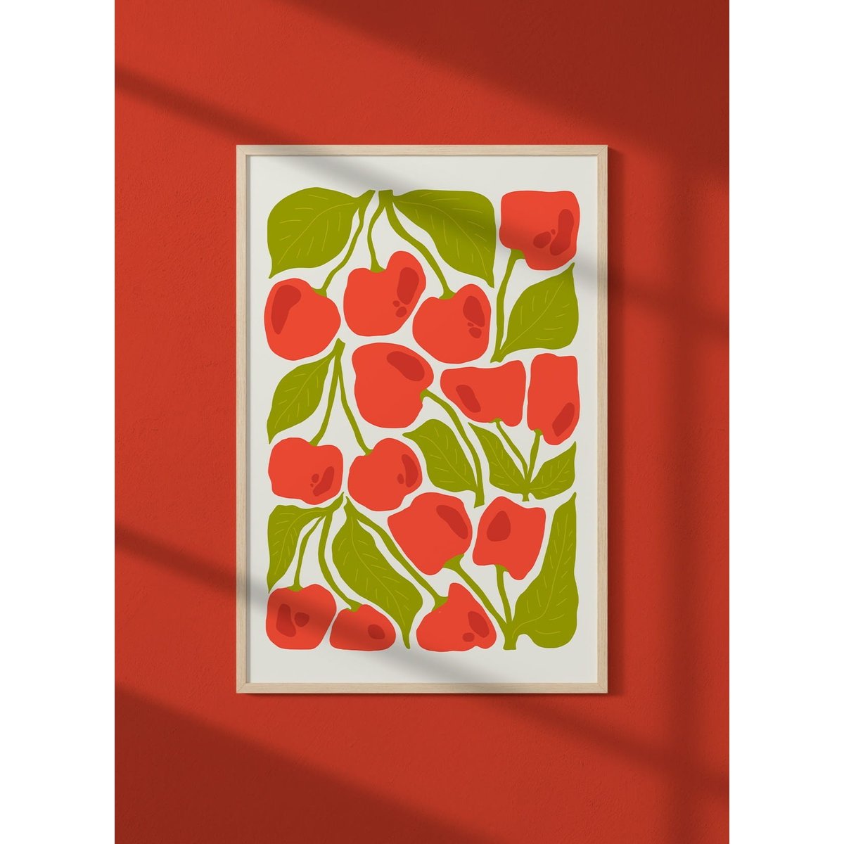 Affiche Cerises du Verger blanc, L'AFFICHERIE