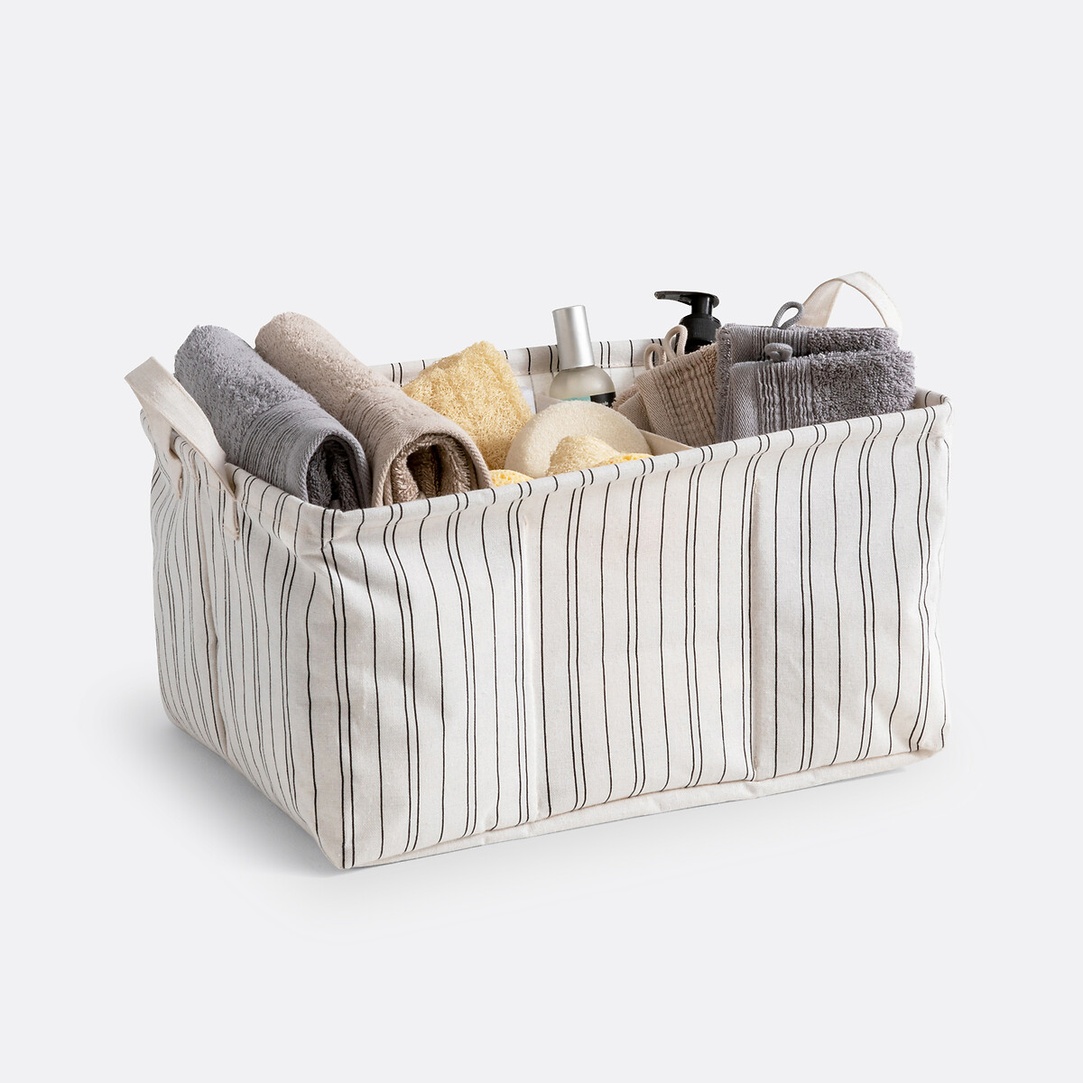 Cesto multiuso, Uzes nero/bianco, LA REDOUTE INTERIEURS
