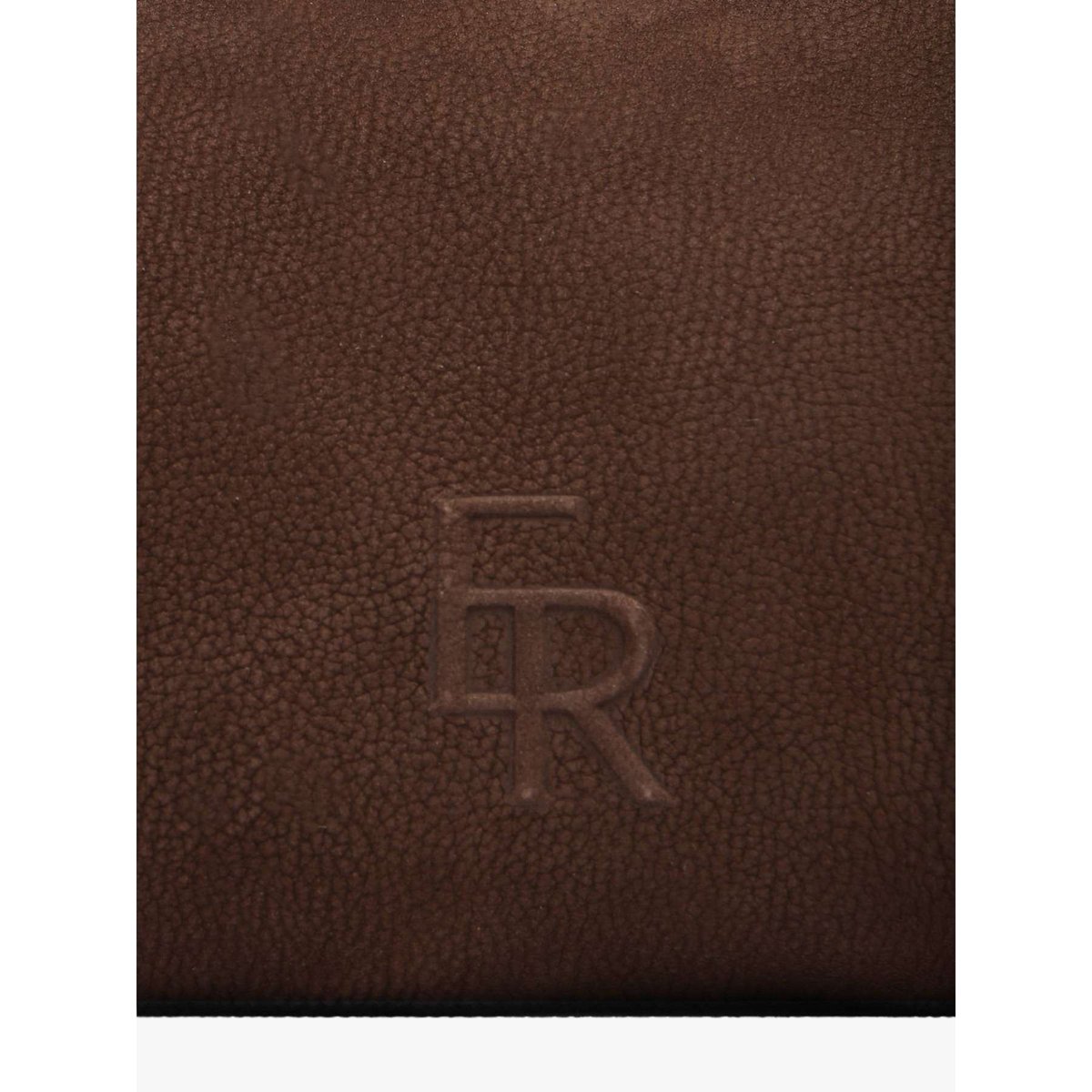Sac bandoulière Cavalier nubuck cuir chocolat, ETRIER