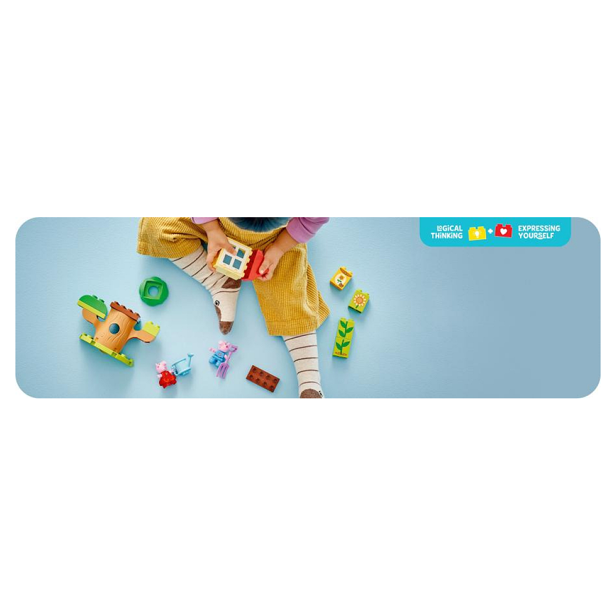 LEGO DUPLO - Jardin et Cabane dans l'Arbre de Peppa Pig - 10431 multicolore, LEGO