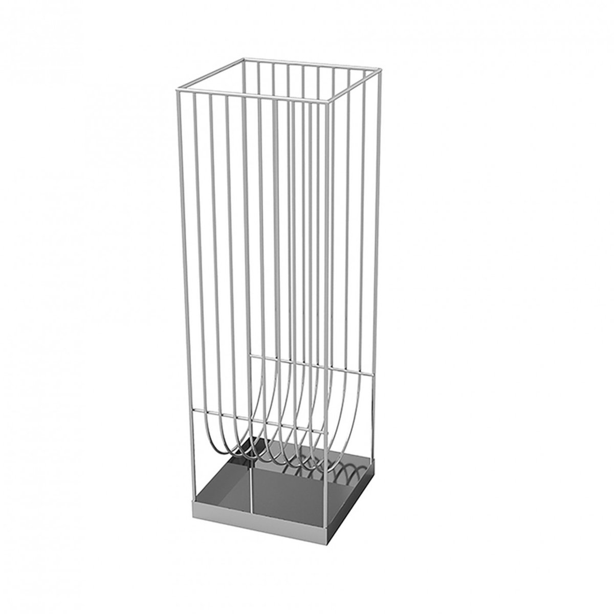 Porte Parapluie Curva argent, AYTM