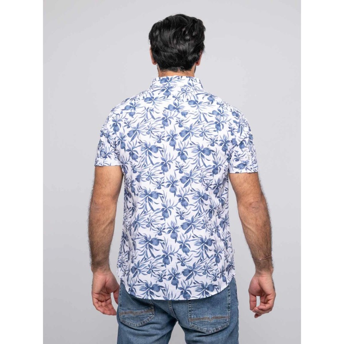Chemise Manches Courtes Driloubine bleu, RITCHIE