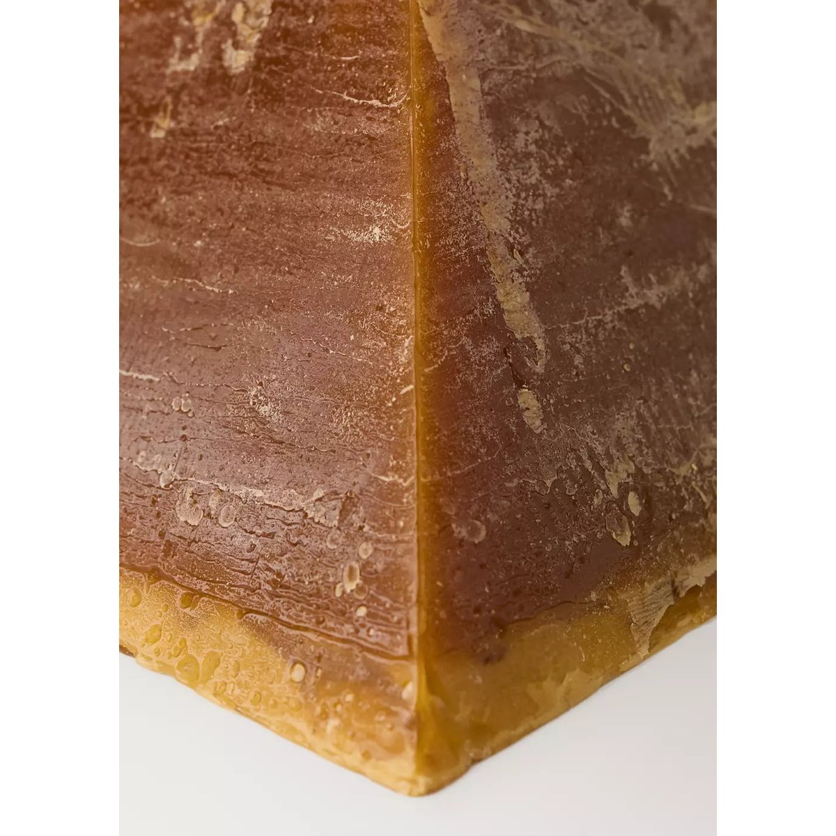 Bougie pyramide rouge-orangé, MANGO HOME