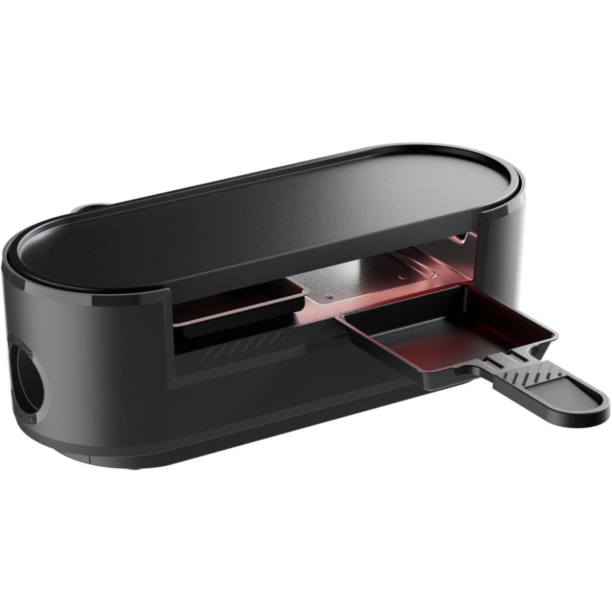 Raclette ERMD4 Multiplug Noire couleur unique, ESSENTIEL B