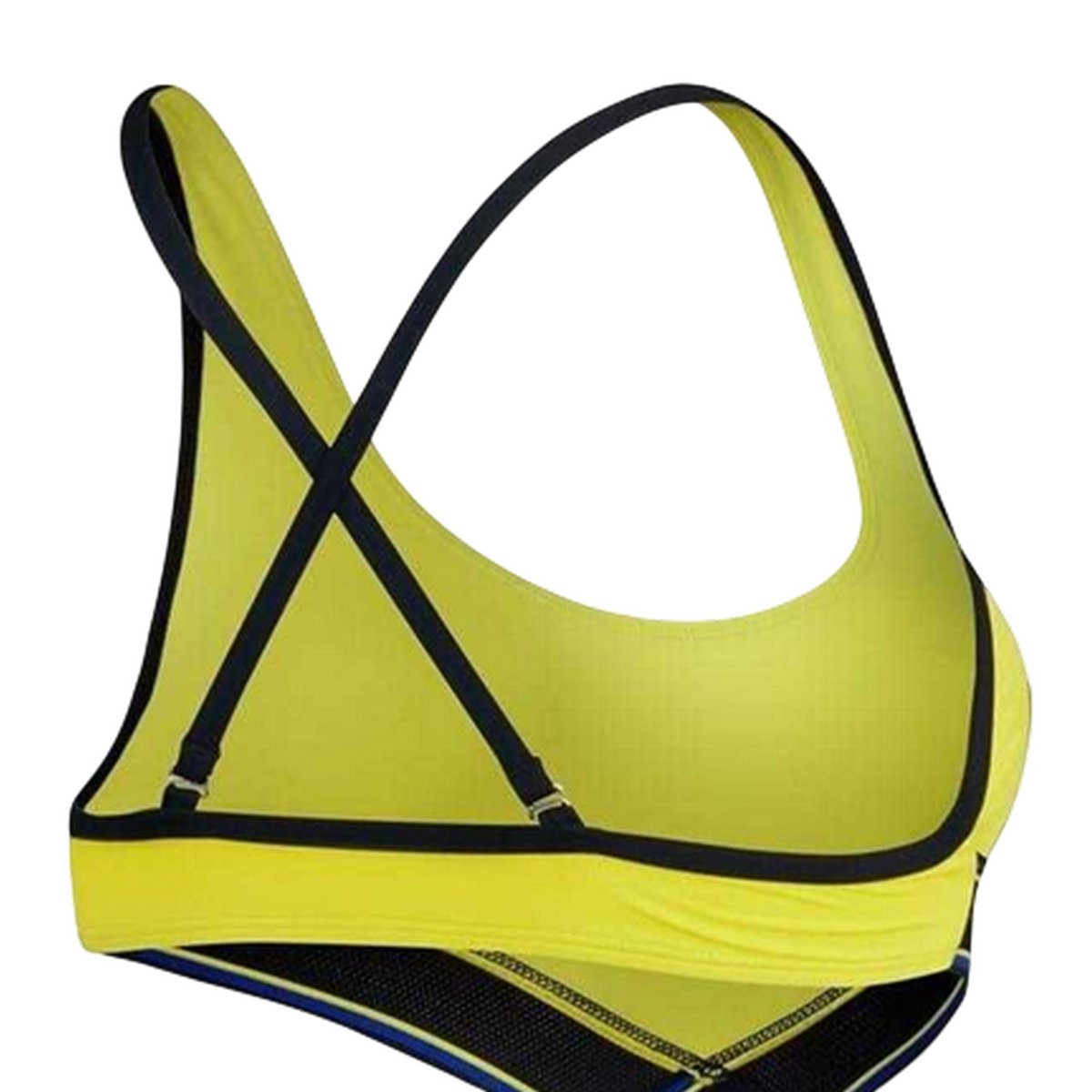 Maillot de bain découpé 1 pièce vert, SPEEDO