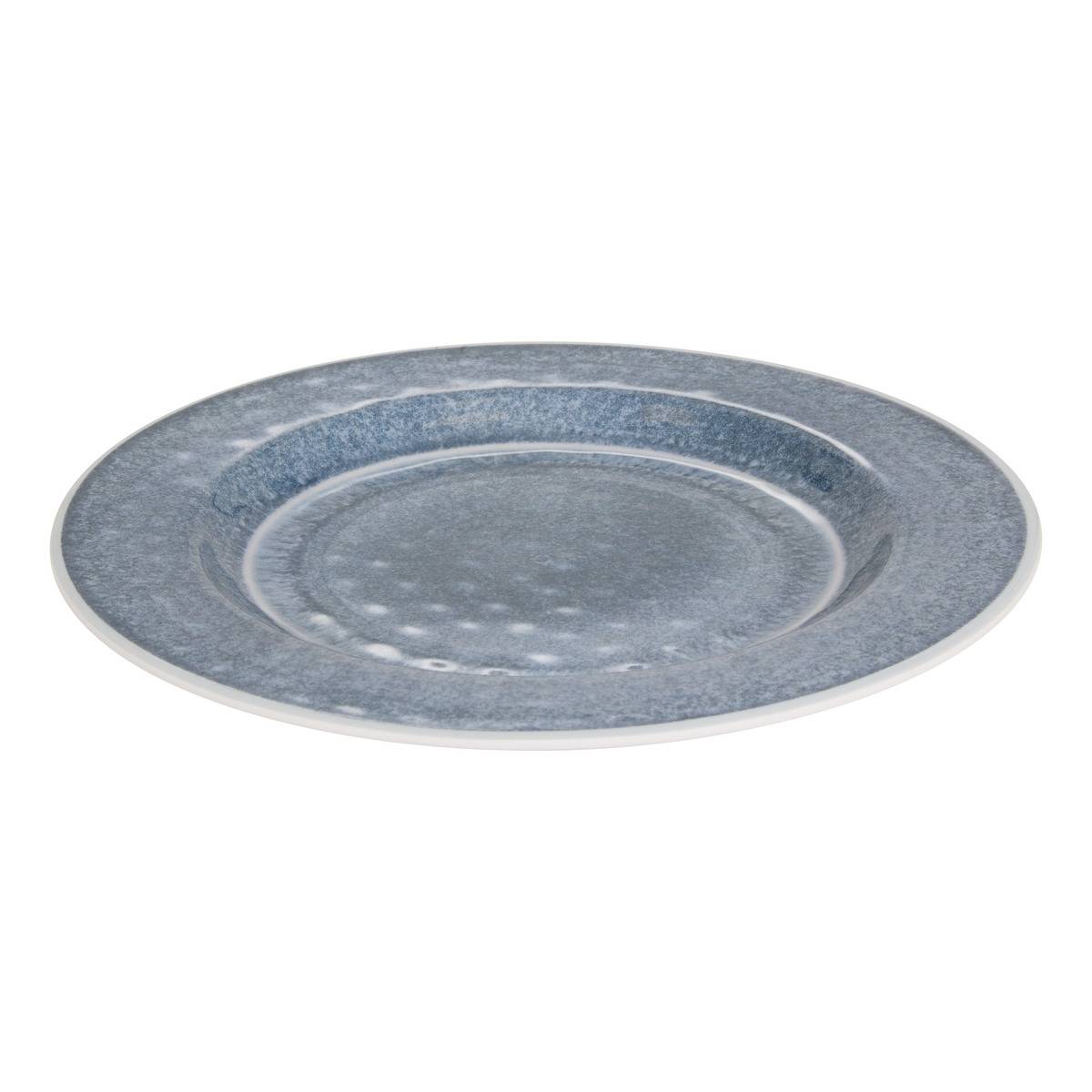 Assiette dessert D23cm CLARA bleu, ATMOSPHERA