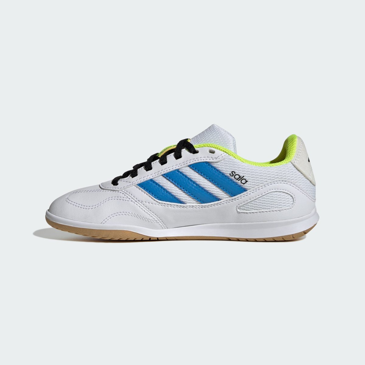 Chaussure De Football Super Sala Competition Iii Indoor Enfants Chaussure De Football Super Sala Competition Iii Indoor Enfants cloud white / lucid ray blue / solar yellow, adidas Performance