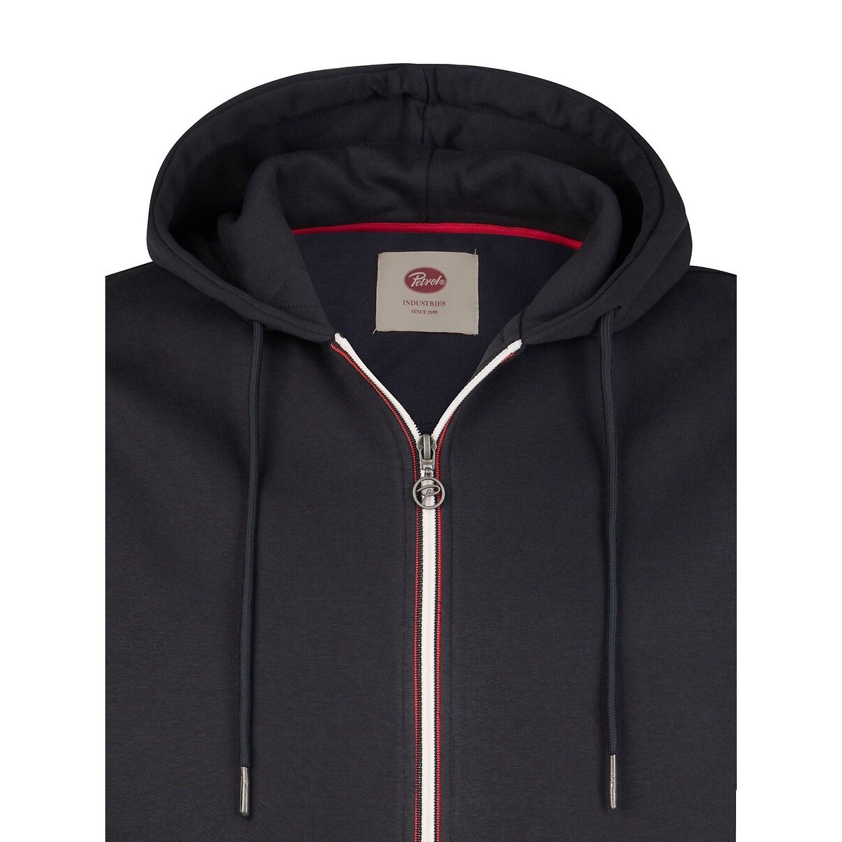 Sweat zippé à capuche noir, PETROL INDUSTRIES