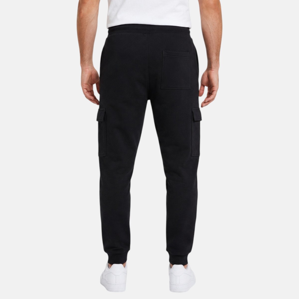 Pantalon de jogging à cordon de serrage, coupe décontractée, poches cargo et bas resserrés RELAX noir, ELLESSE
