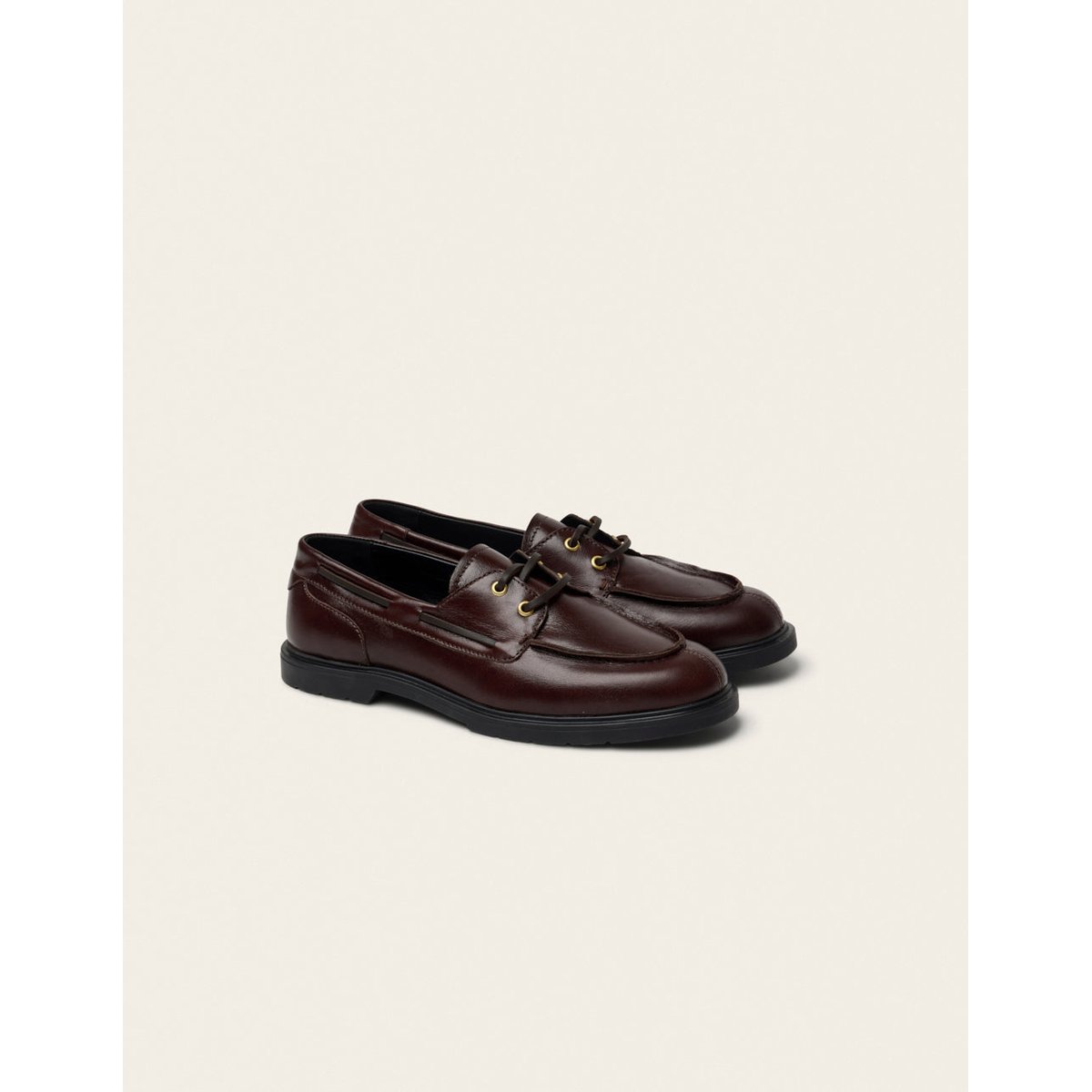 Derbies LAYO cuir marron, ODAJE