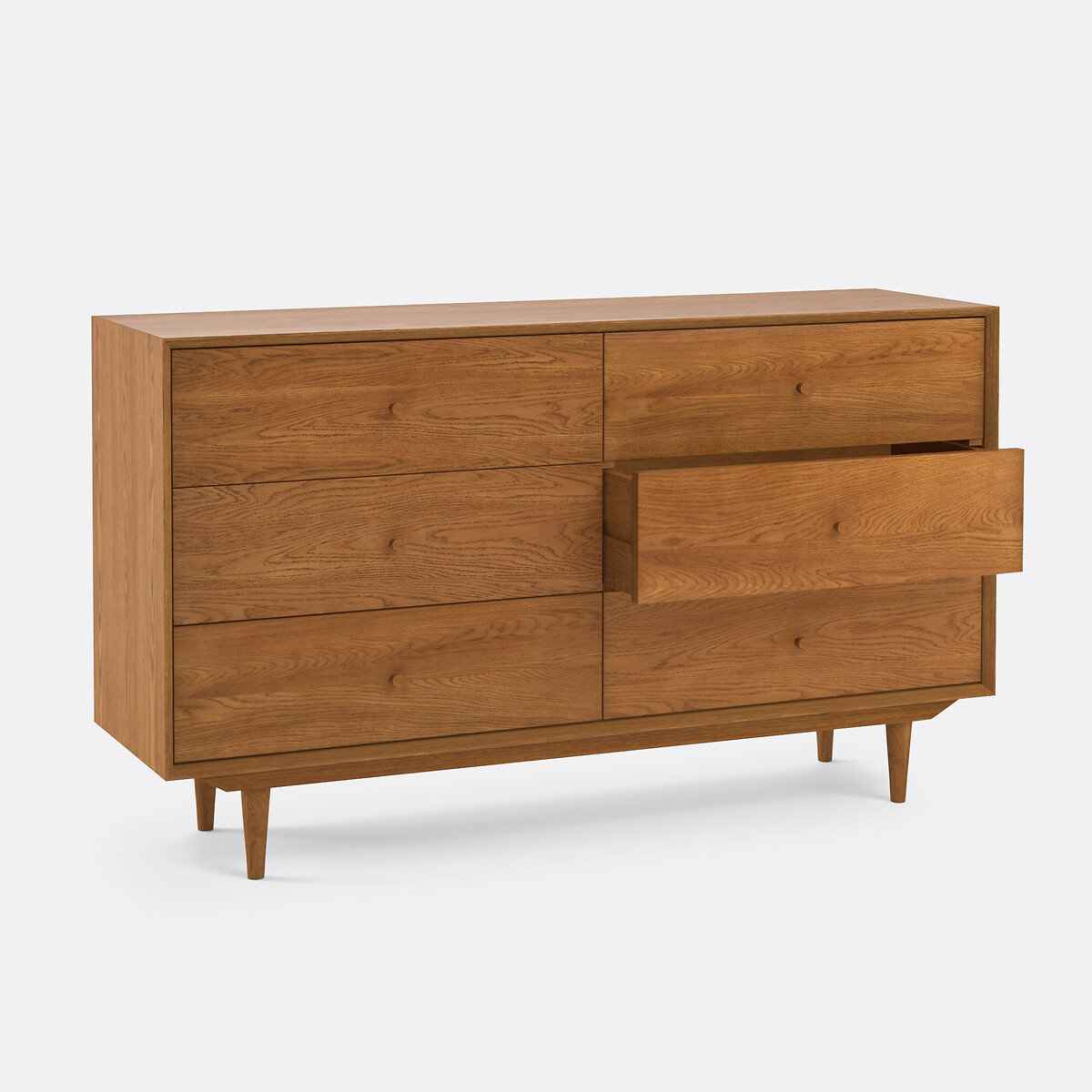 Comò 6 cassetti, Quilda legno chiaro miele, LA REDOUTE INTERIEURS