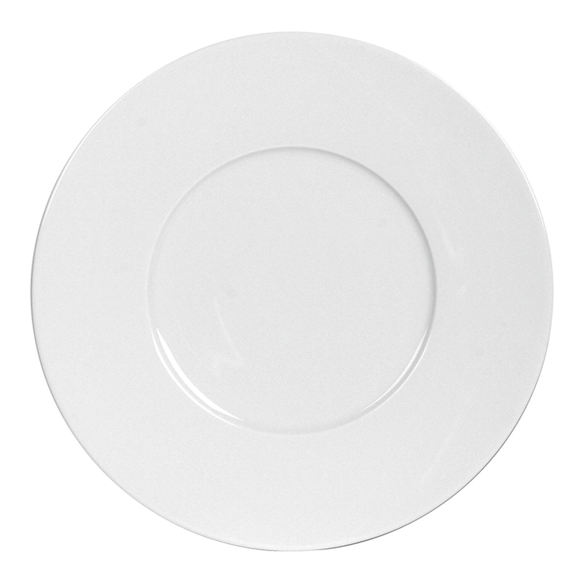 Assiette à dessert Zen 23 cm (lot de 6) blanc, TREND'UP