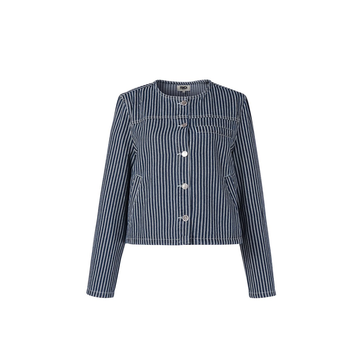 Veste en coton GAURA bleu jean, FRNCH